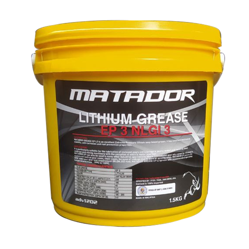 LITHIUM GREASE EP 3 NLGI 3